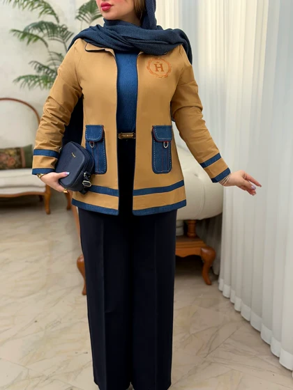 کت گلدوزی H کد 3688