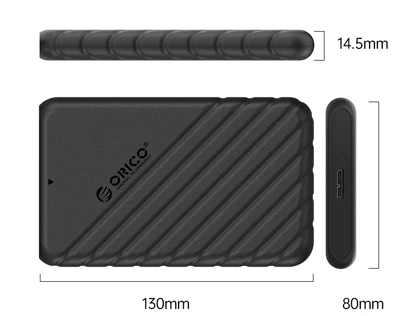 باکس هارد 2.5 اینچی اوریکو با رابط خارجی میکرو یو اس بی ORICO 2.5 inch 25PW1-U3 USB3.0 Micro-B Hard Drive Enclosure