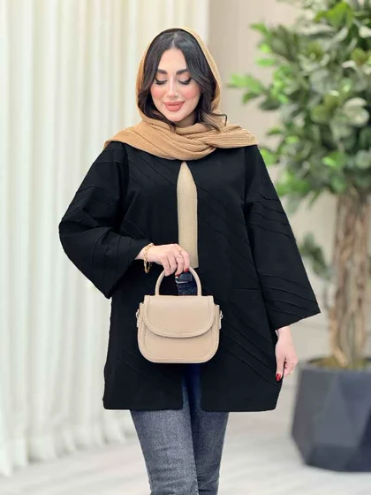 مانتو برش‌دار بغل چاک