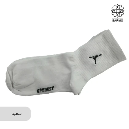 جوراب گلدوزی طرح جردن ساق‌دار