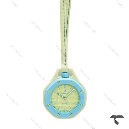 ساعت رویال پاپ BLAUE ACHT سبز آبی Swatch-10715-U