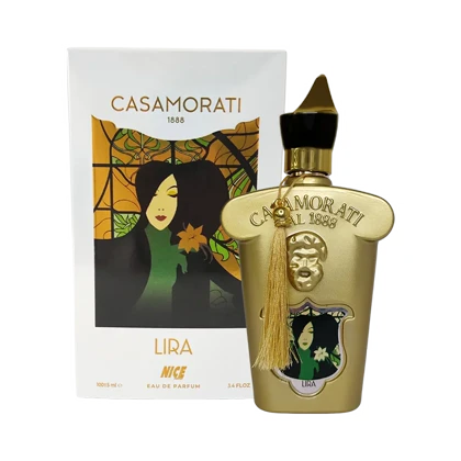 ادوپرفیوم زنانه نایس پاپت Nice مدل کازاموراتی زرجف-زرژاف لیرا Xerjoff Casamorati Lira حجم 100 میلی لیتر طرح مارک