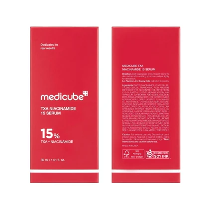 سرم روشن‌کننده و ضد لک TXA نیاسینامید مدی کیوب 30 میلی‌لیتر (Medicube TXANiacinamide Glow Facial Serum)