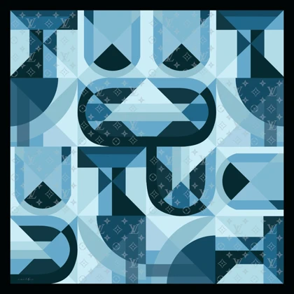 روسری نخ پنبه لوریا