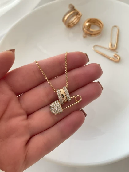 گردنبند سنجاق ژوپینگ