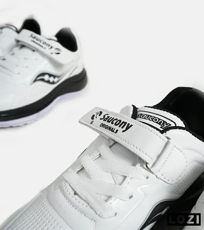 کفش بچه گانه سفید مشکی SAUCONY