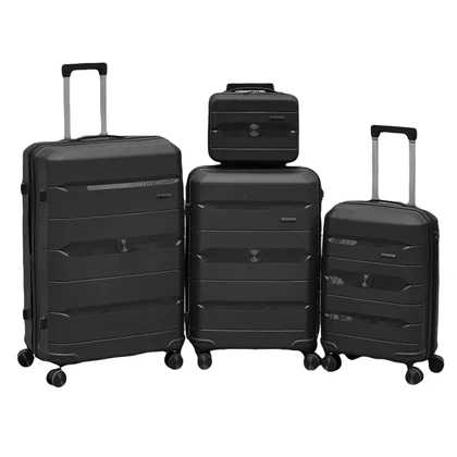 چمدان وارداتی مندوزا مدل MENDOZA - MDZ805 SERIES سری سه عددی (به همراه چمدان آرایشی هدیه)