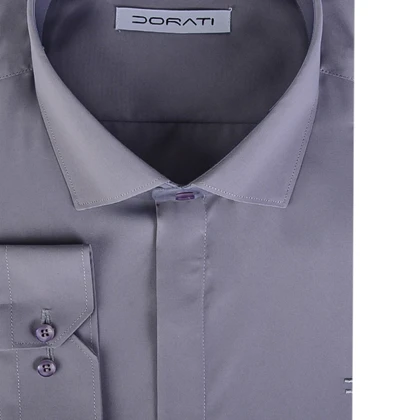 پیراهن رسمی مردانه دوشین طوسی