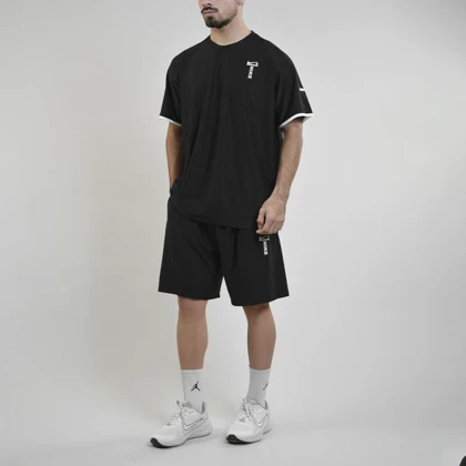 ست تیشرت و شلوارک اسپرت نایک مدل DS-4H0828 مشکی