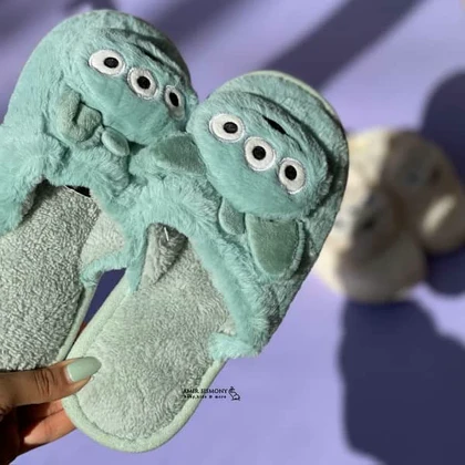 پاپوش پولیشی روفرشی دخترانه فانتزی