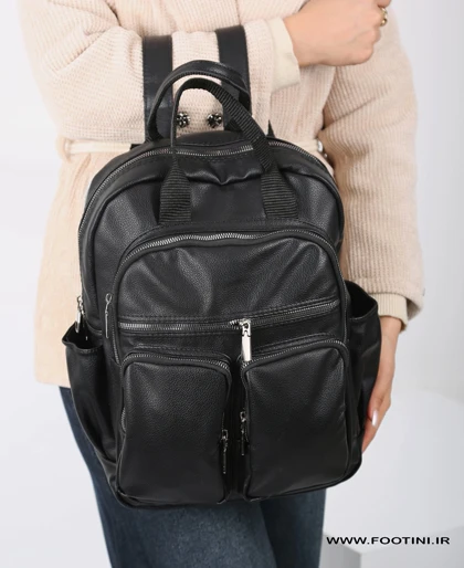 کوله زنانه چرم دو جیب بزرگ 250 AM