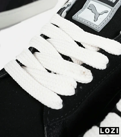 کفش کتانی ورزشی مشکی طوسی مردانه و زنانه PUMA suede XL مدل 7420