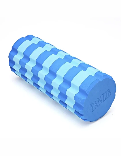 فوم رولر یوگا Unisex بدون برند آجدار تن زیب 32 سانتیمتری