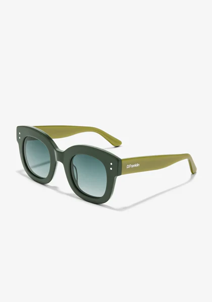 عینک آفتابی دی فرانکلین مدل D.franklin Holly Green / Gradient Green