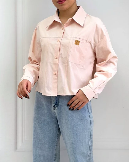 کت کتان کوتاه رنگی کد 3805