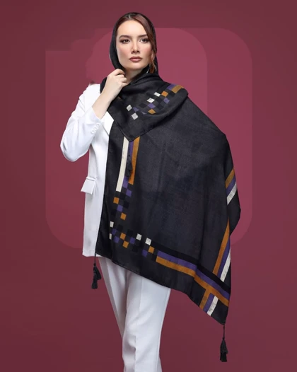 شال نخی وسط ساده