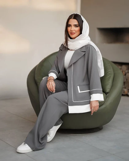 کت شلوار مغزیدوزی عیدانه