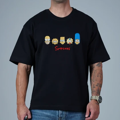 تیشرت گلدوزی طرح SIMPSONS کد 171227