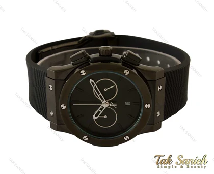 ساعت هابلوت مشکی مردانه سه موتوره Hublot-4086-G