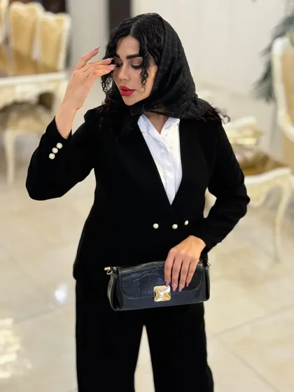 کت شلوار کرپ