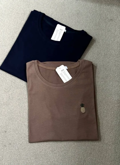 تیشرت زنانه گلدوزی آیسو آبنبات