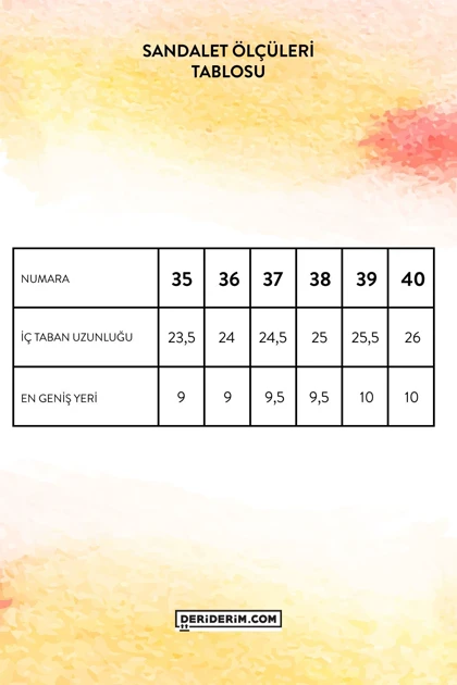 صندل زنانه deriderim deriderim