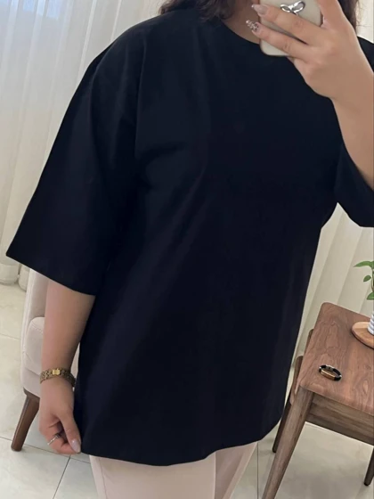 تیشرت باکسی دخترانه کد 360