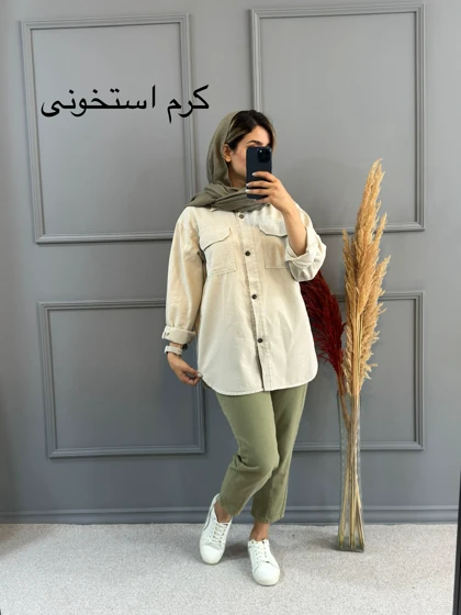 مانتو کتان لاولی