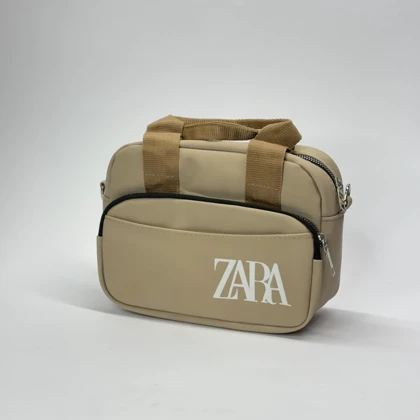 کیف دستی زنانه مدل ZARA رنگ کرم