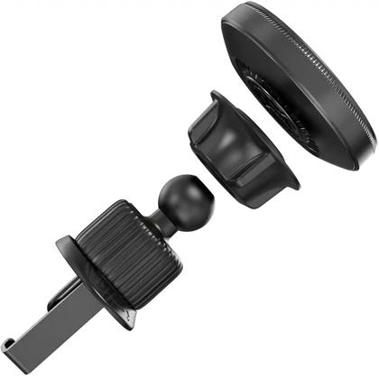 هولدر و شارژر وایرلس مگنتی خودرو ایکس او XO مدل CX025 توان 15W