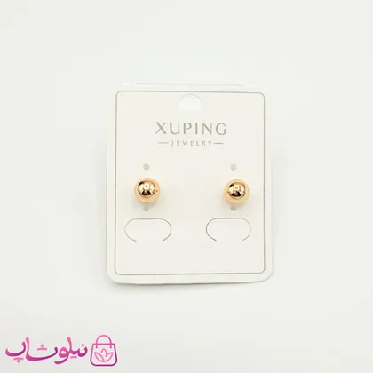 گوشواره میخی ژوپینگ مدل گوی کوچک