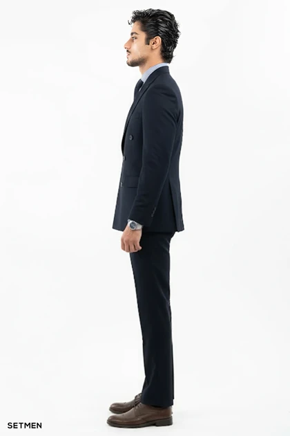 کت و شلوار مردانه دبل برست خاویاری