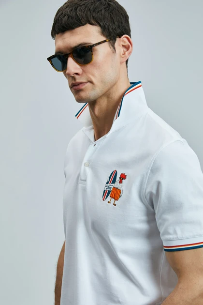 تیشرت یقه پولو مردانه lufian lufian