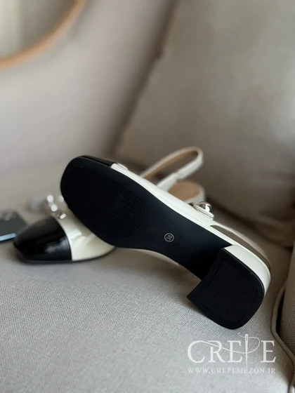 کفش میو میو یراق گرد پاشنه 5 سانت