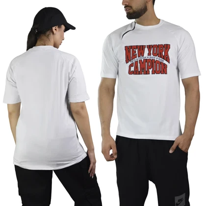 تیشرت اسپرت نیویورک مدل SPL-2A0406 سفید