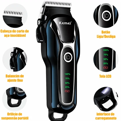 ماشین اصلاح موی حیوانات کمی Kemei مدل KM-1991 شارژی
