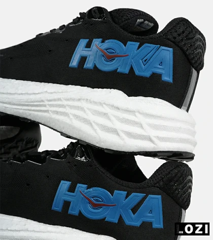 کفش کتانی مشکی آبی HOKA