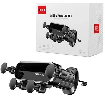 هولدر موبایل و تبلت ماشین هیسکا HISKA مدل HK-2109 دریچه کولری