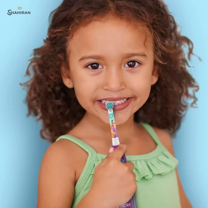 مسواک برقی کودک اورال بی مدل PRO BATTERY KIDS طرح پرنسس دیزنی