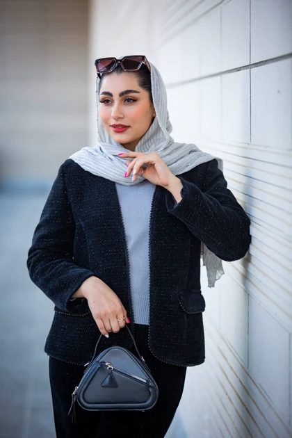 کت کجراه مغزی مروارید دوزی