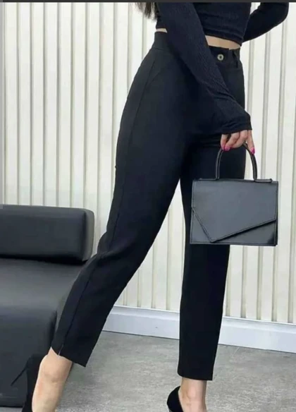 شلوار زنانه راسته کلاسیک کد 5134