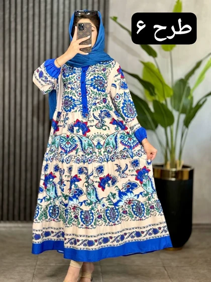 پیراهن فلور طرح ترک کد 1884