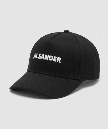 کلاه کپ مشکی JIL SANDER ژلاتینی 6142