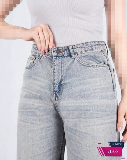 شلوار جین دخترونه رگولار THREE JEANS 19007