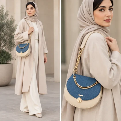 کیف دوشی و دستی زنانه مدل دلاریس کد 005-SHT