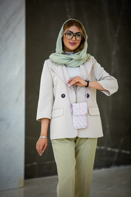 مانتو سوپر مازراتی آستین سه ربع