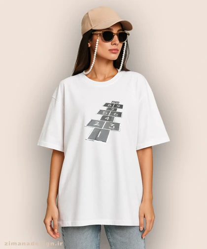 تیشرت لش مردانه و زنانه نوستالژی طرح بازی لی لی