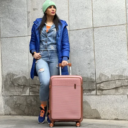 چمدان نشکن اسپید مدل SPEED-SPD213L LARGE سایز بزرگ - قابلیت باز شدن در از جلو