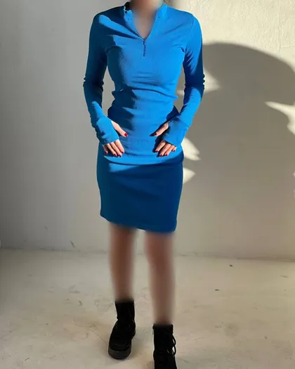 ماکسی نیم زیپ