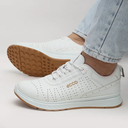 کفش و کتانی اسپرت مردانه و زنانه مدل اکو ECCO رنگ سفیدکد 6543